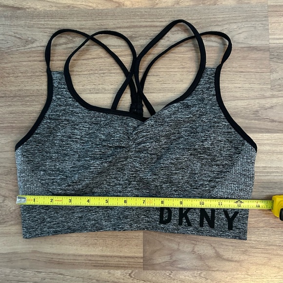DKNY - Medium grey and black sports bra - Picture 5 of 5
